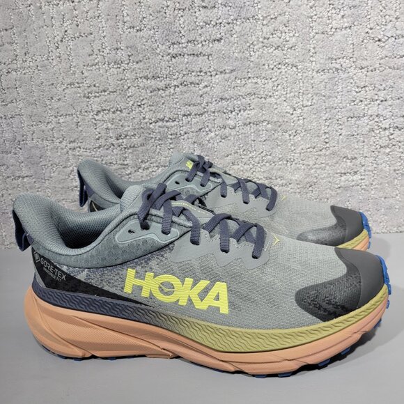Hoka One One Challenger 7 GTX Men's Size US 8D Asteroid Maple Athletic Sneakers - Picture 13 of 13